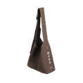 Mono Tote Bag - Chocolate