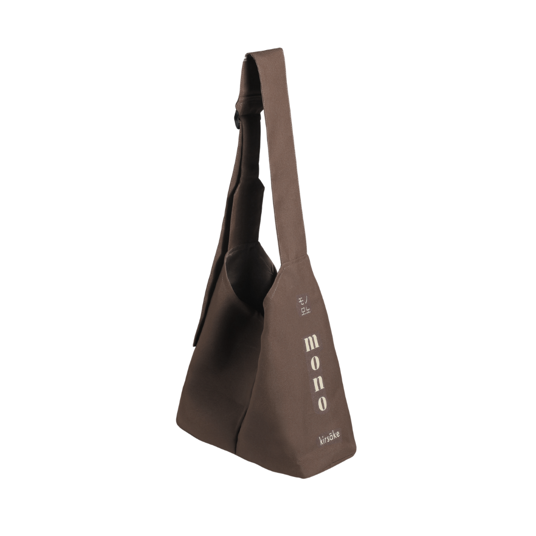Mono Tote Bag - Chocolate