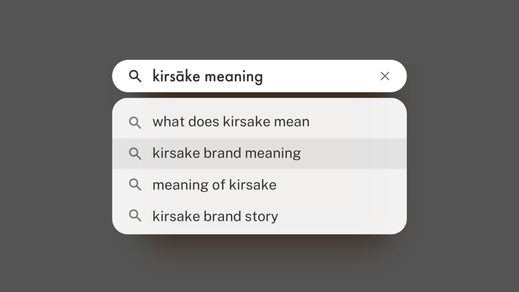 Kirsāke Meaning: The Story Behind Our Name